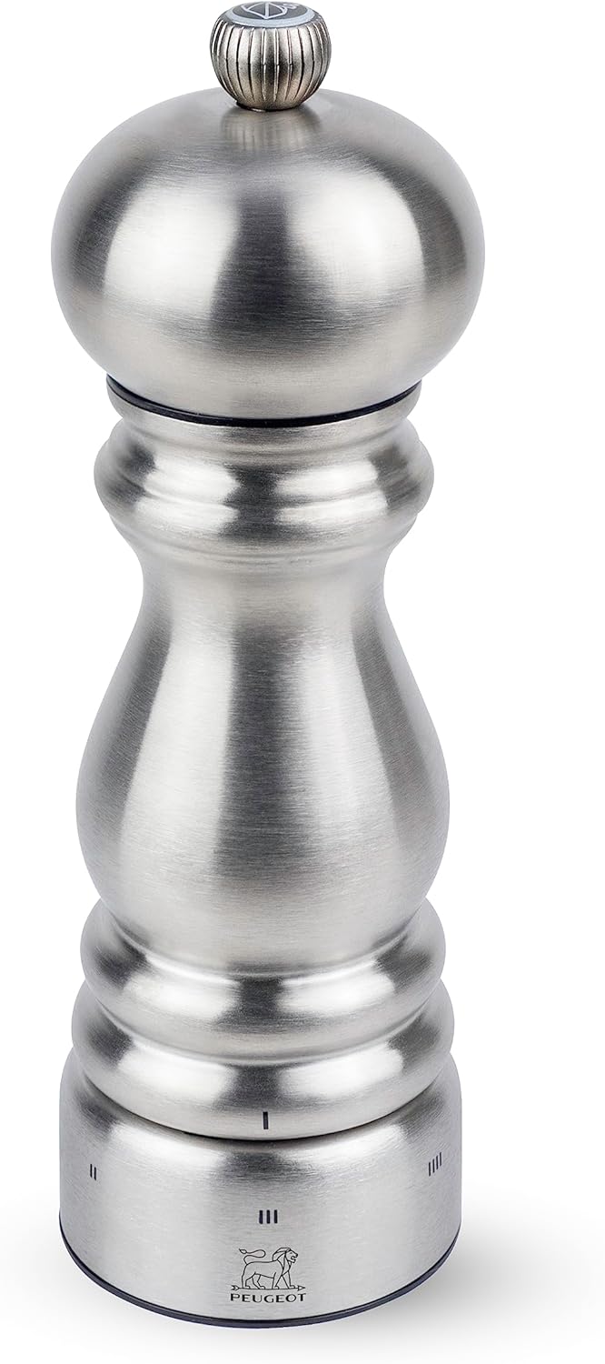 Peugeot Paris Chef uSelect Salt Mill - Adjustable Stainless Steel 1