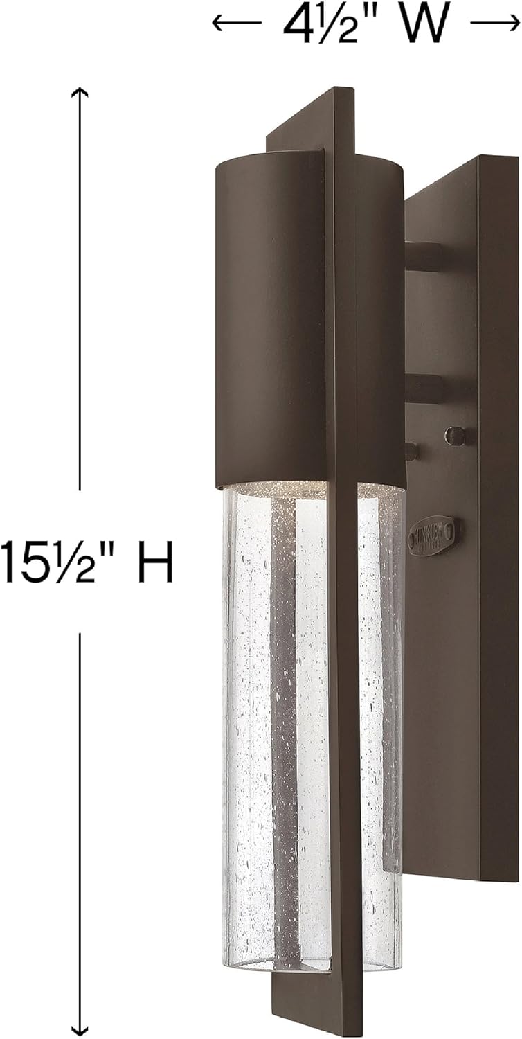 Hinkley Shelter Wall Mount Lantern - Buckeye Bronze