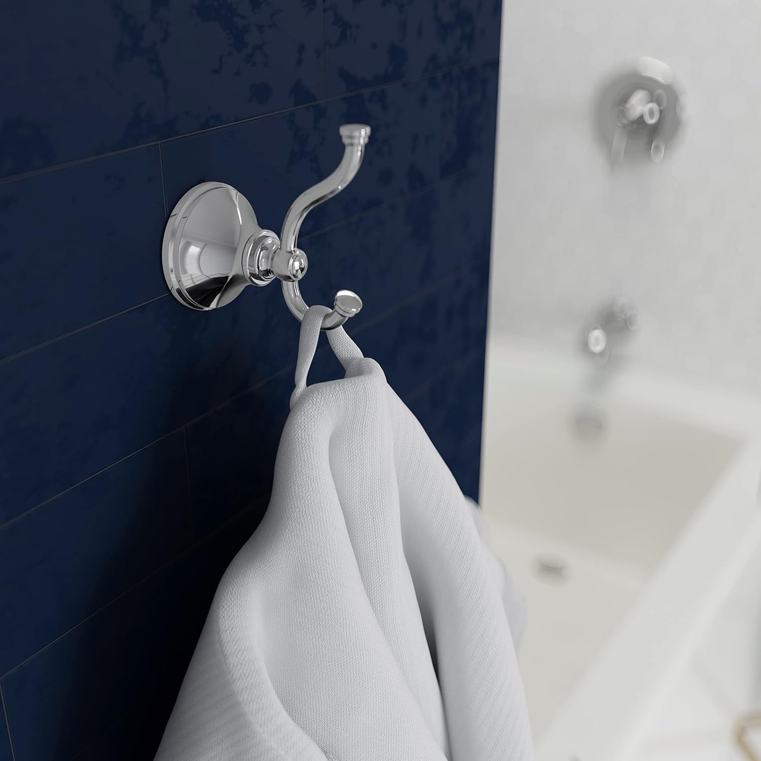 Pfister Visalia Towel Hook Polished Chrome Wall-Mounted