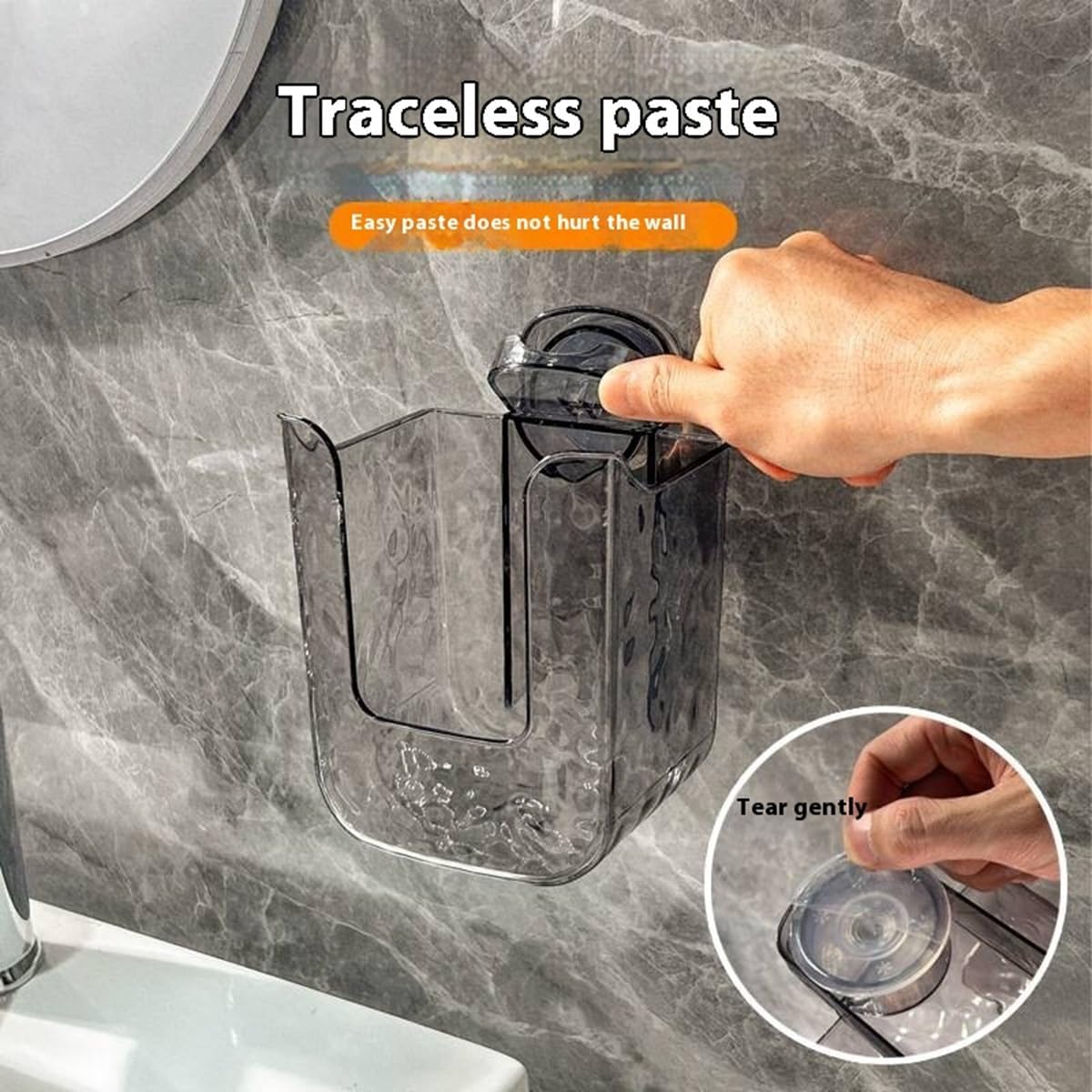 Multi Functional Wall Tissue Box Holder Toilet and Kitchen Use