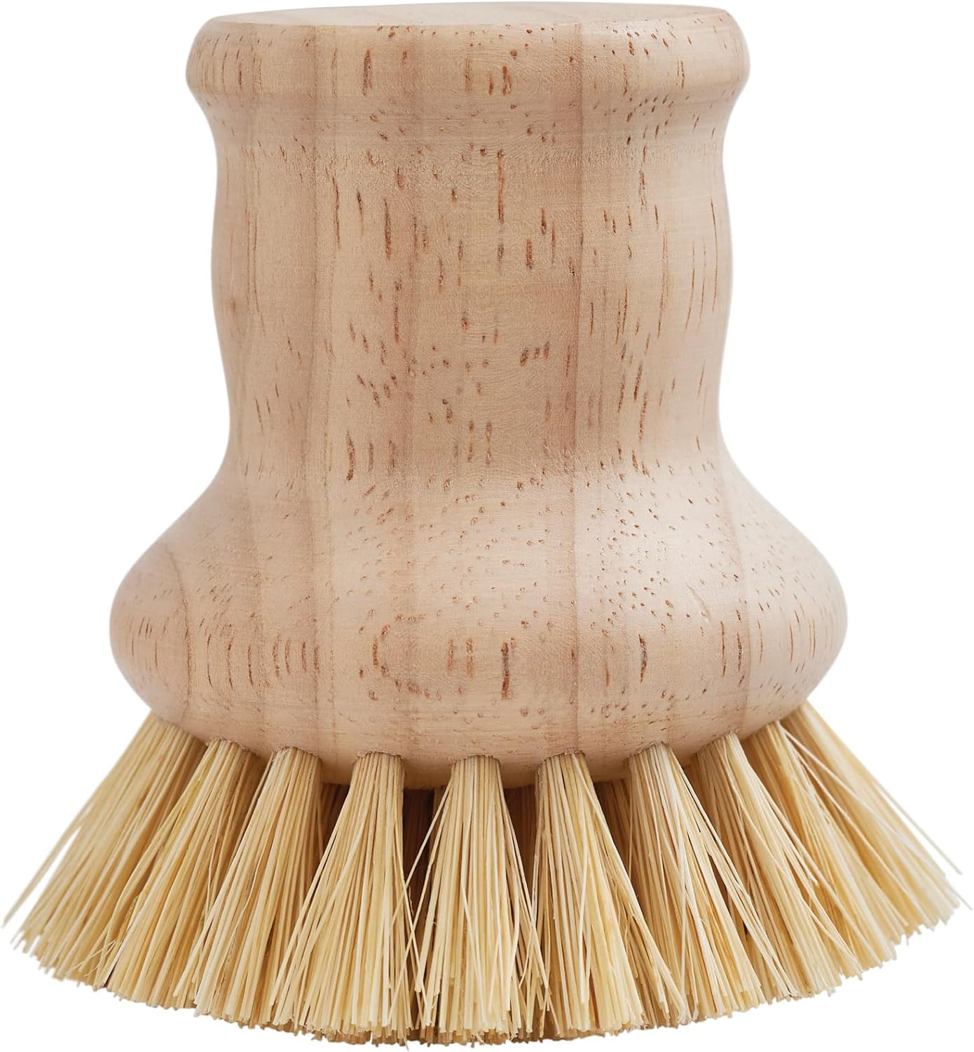 HIC Harold Import Co Dish Pan Scrub Brush with Wooden Handle
