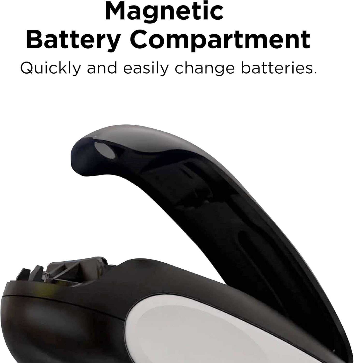 Kitchen Mama One-To-Go Electric Can Opener - White