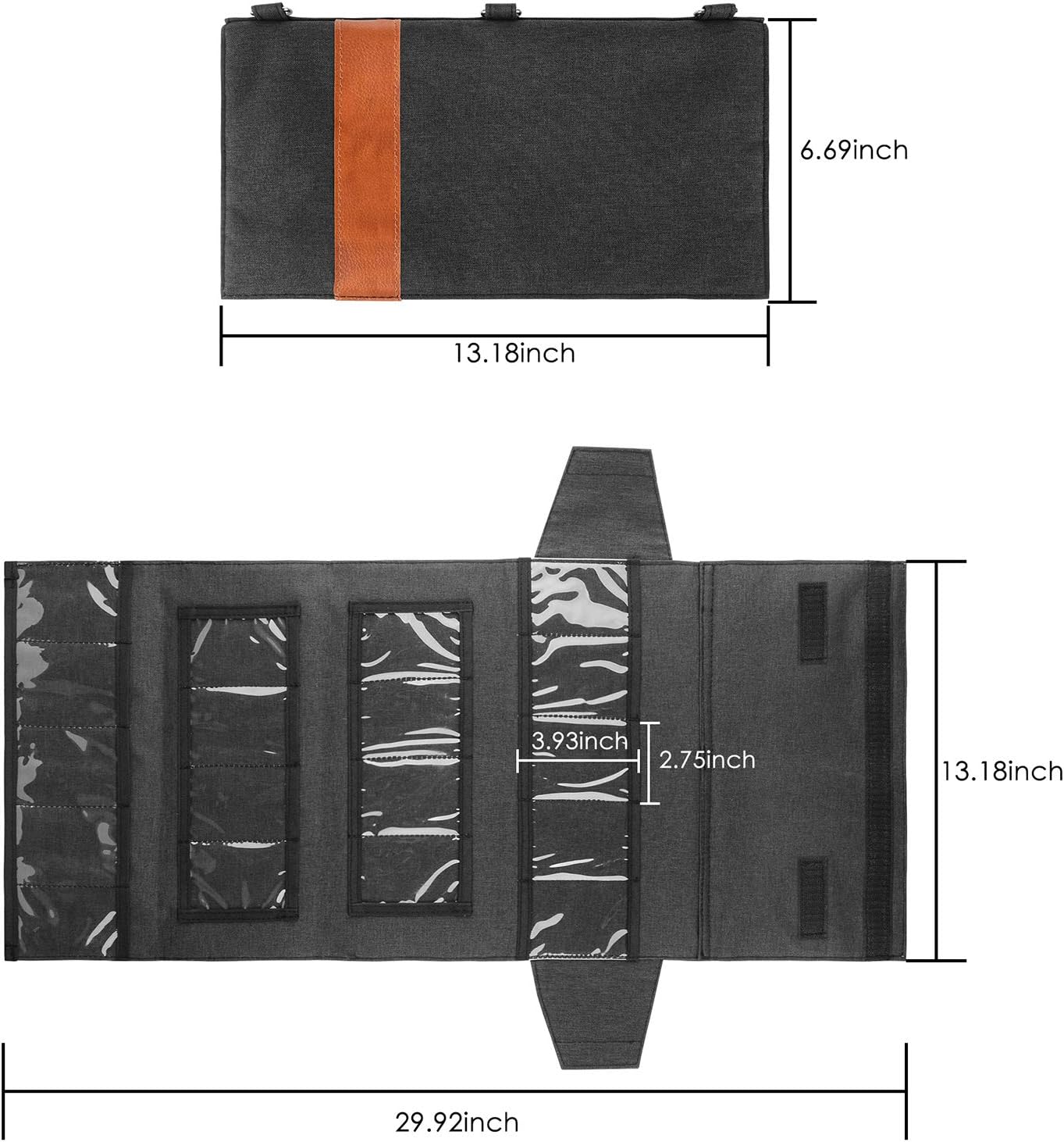 Linkidea Pocket Knife Display Bag with 18 Slots