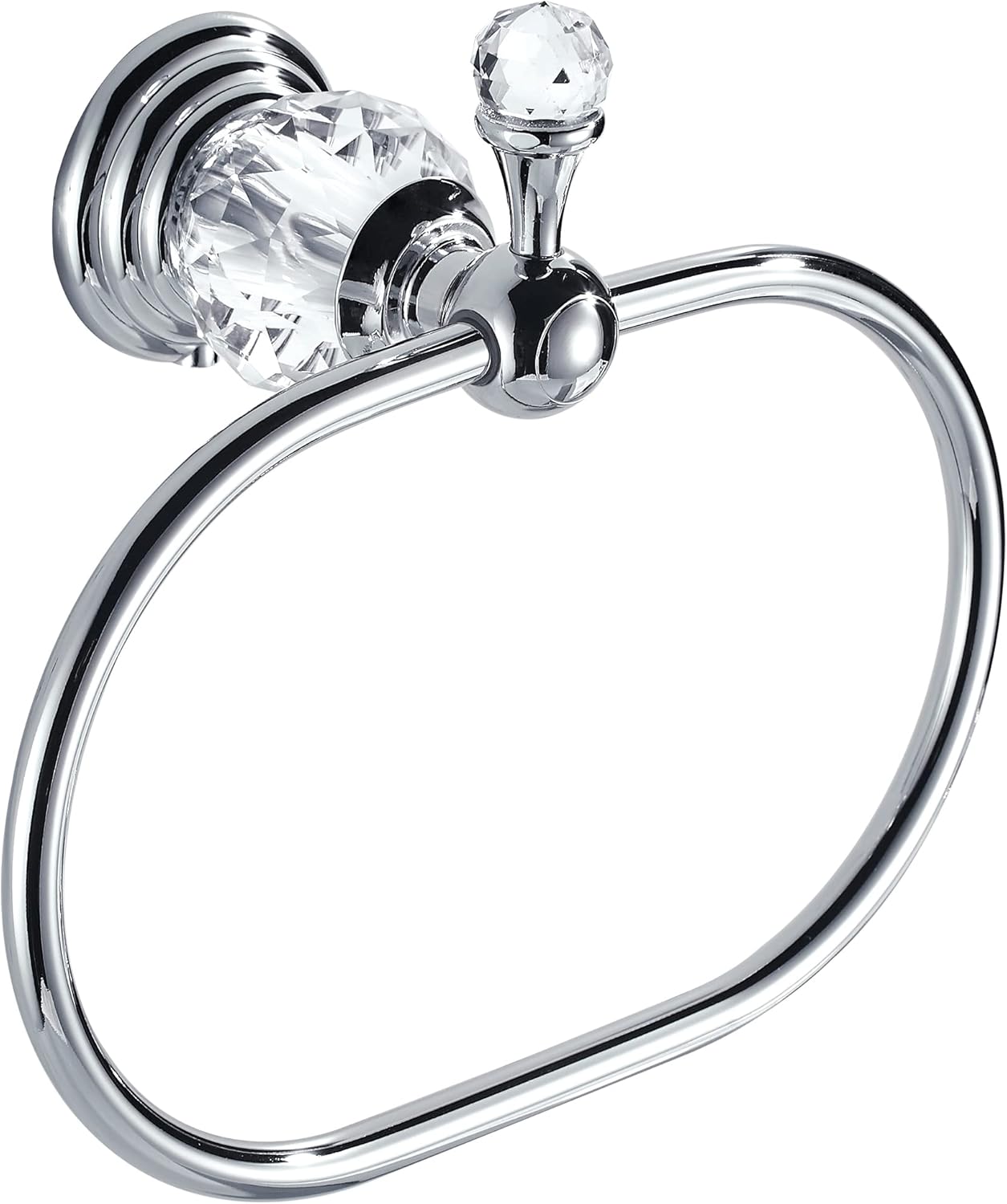 WOLIBEER Chrome Towel Ring Bath Rack