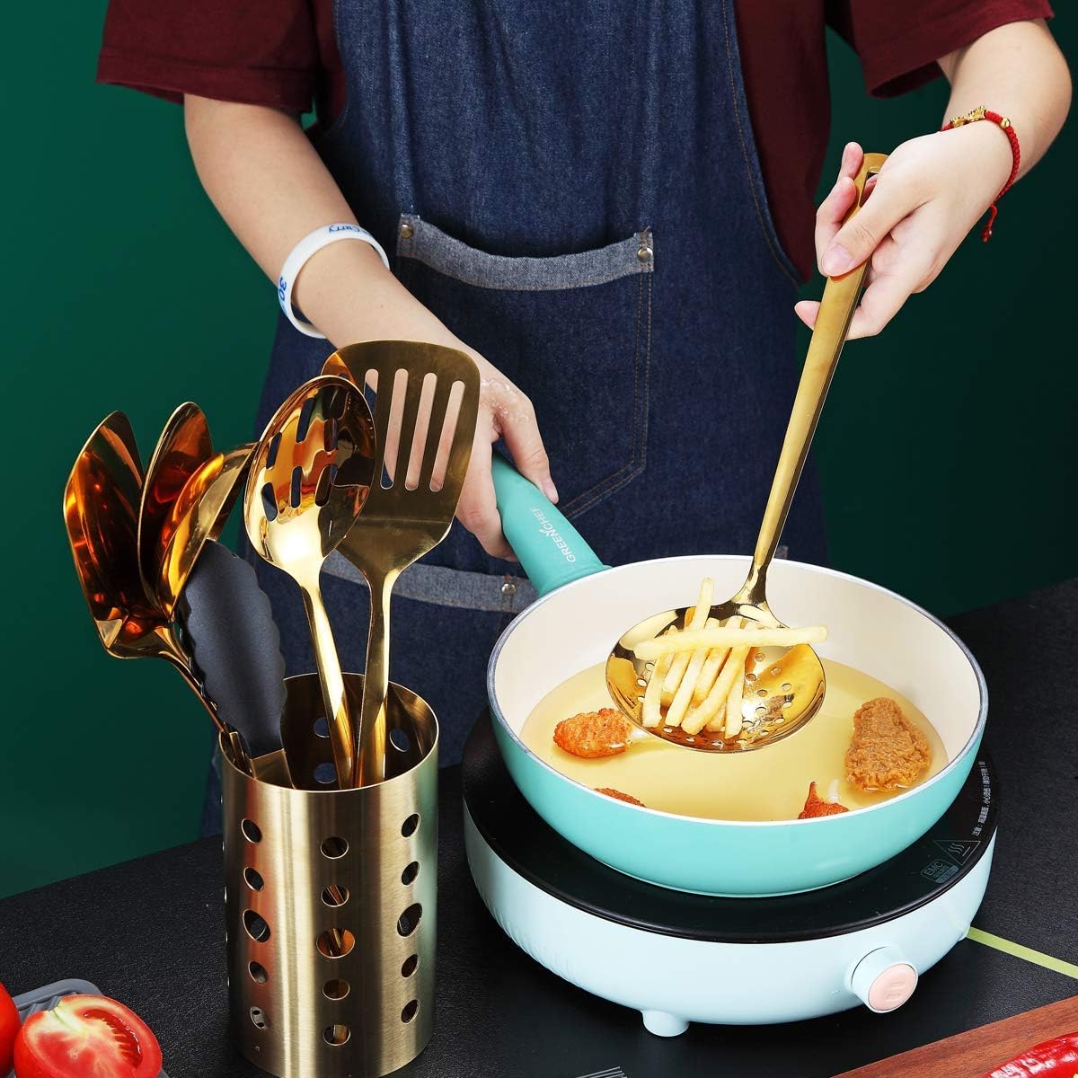 Berglander Gold Skimmer with Titanium Plating