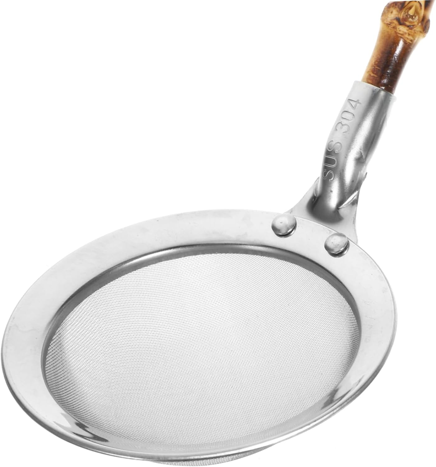 304 Stainless Steel Skimmer Colander Spoon with Handle