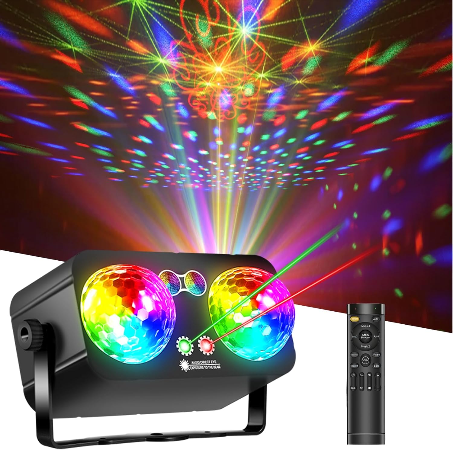 MEGABOON DJ Party Disco Ball Light