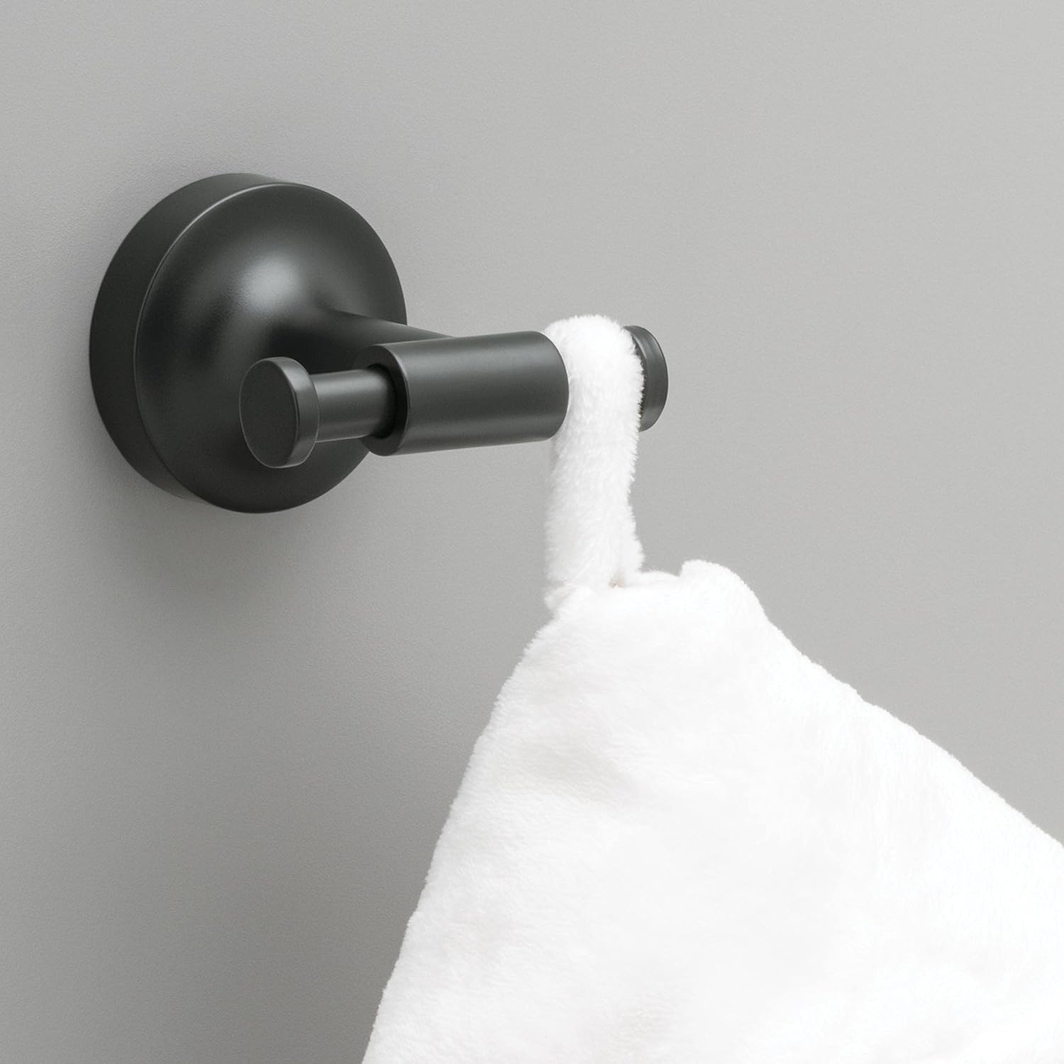 Franklin Brass Voisin Towel Hook Matte Black
