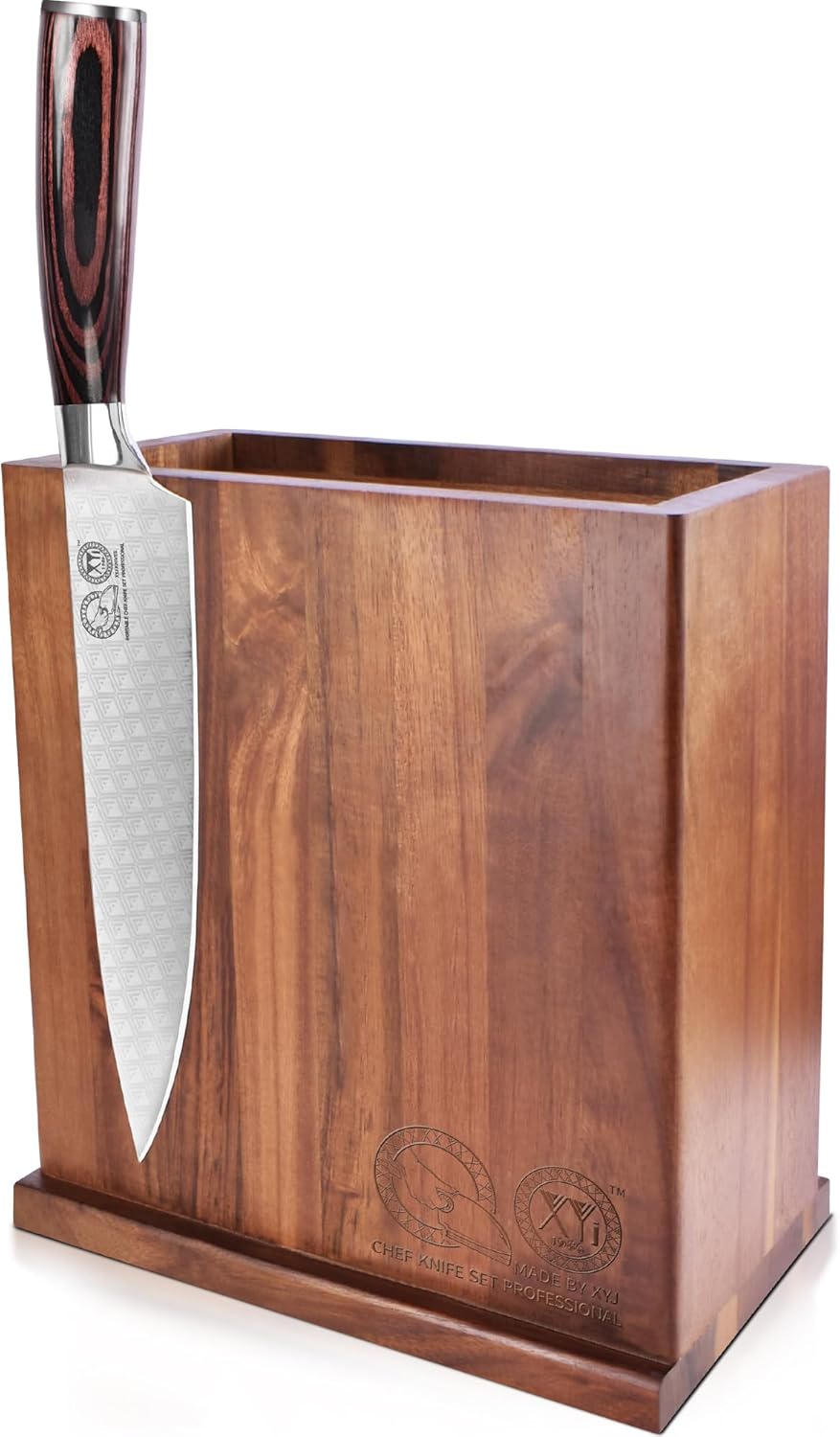 XYJ Magnetic Knife Block Holder Double Side Storage 1
