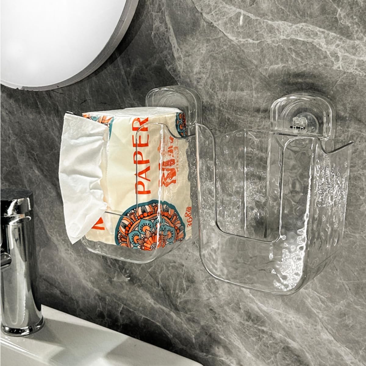 Multi Functional Wall Tissue Box Holder Toilet and Kitchen Use