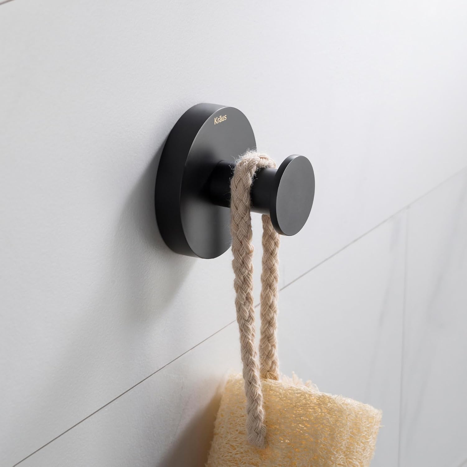 Kraus Elie Brushed Gold Robe Towel Hook