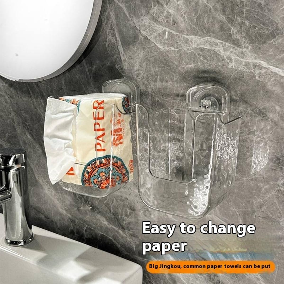 Multi Functional Wall Tissue Box Holder Toilet and Kitchen Use