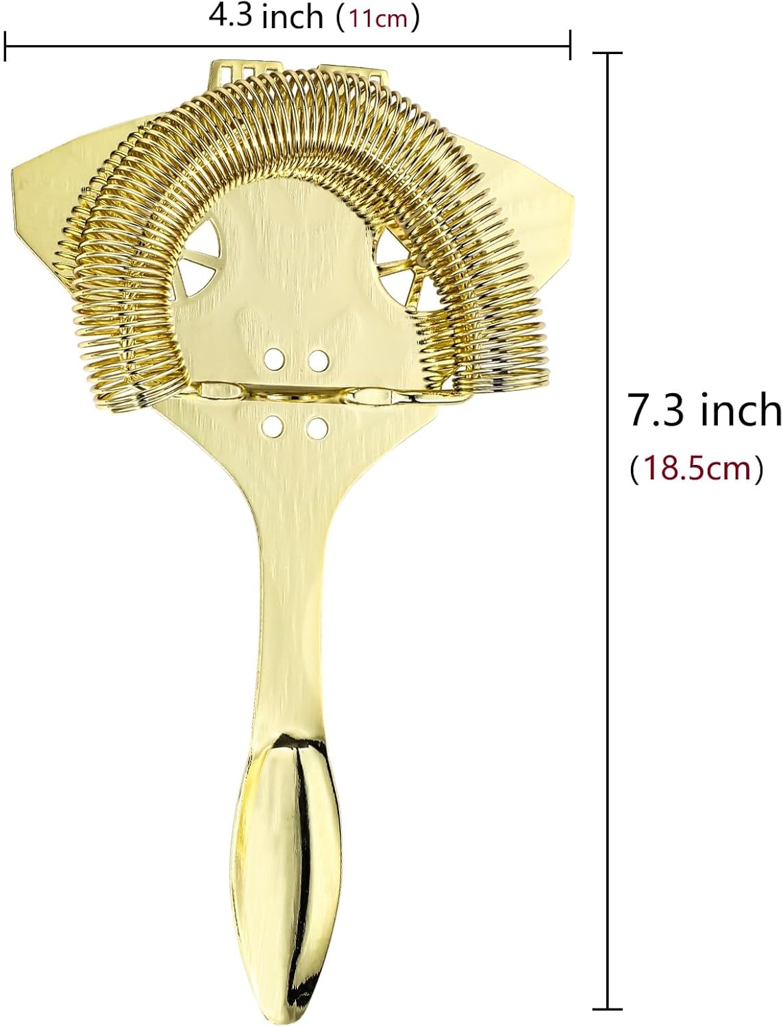 YUHWYI Cocktail Strainer with Rocket Design