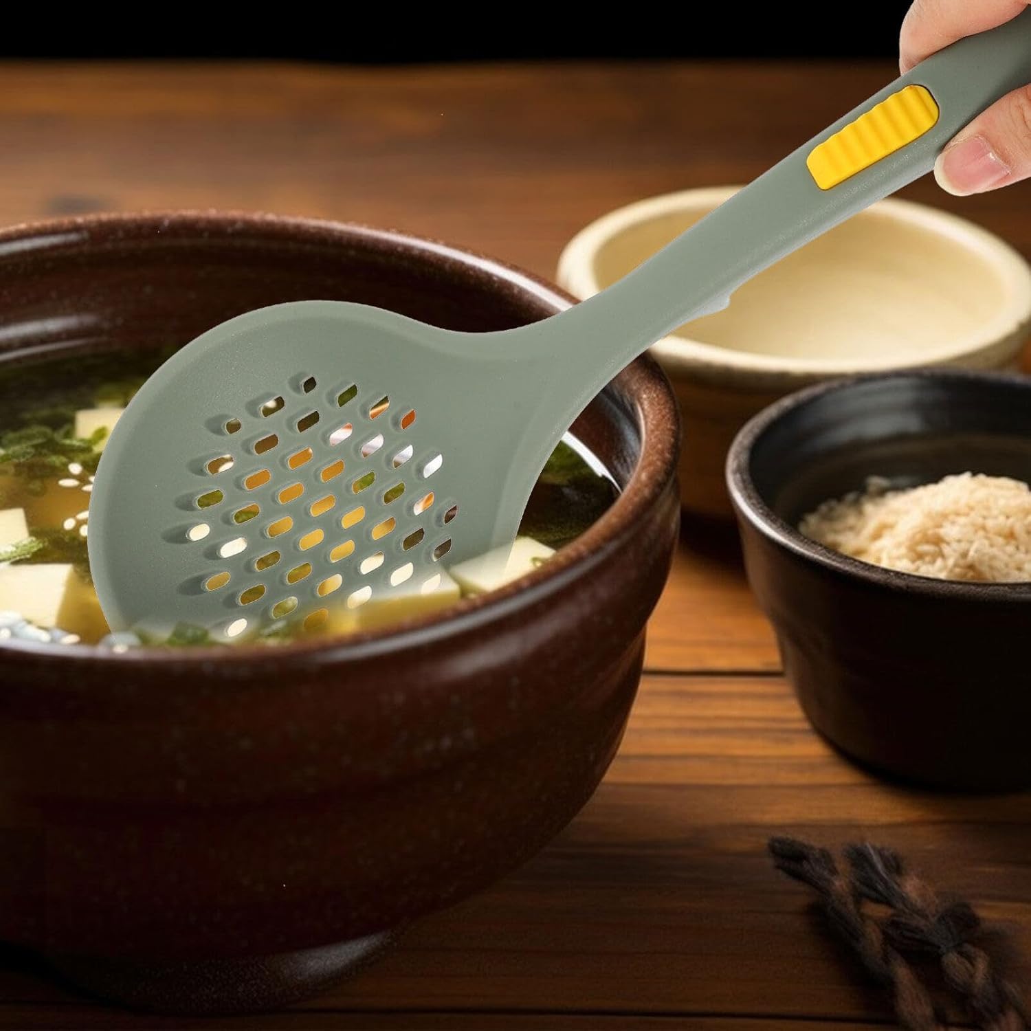 BESTOYARD Food Grade Silicone Skimmer Ladle 1