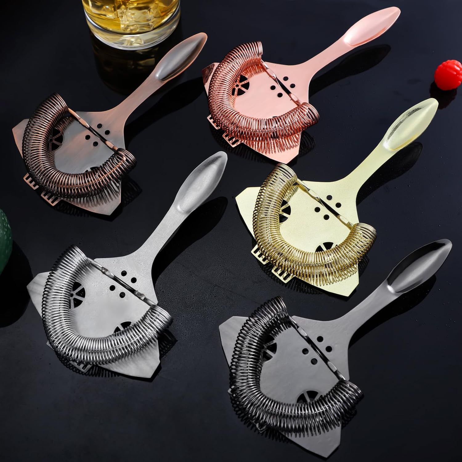YUHWYI Cocktail Strainer with Rocket Design