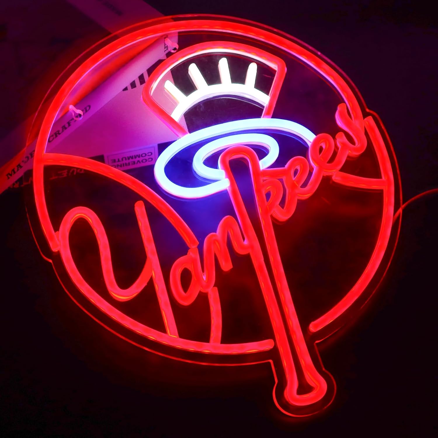YANKEES Neon Signs Wall Decor LED 13145Inch