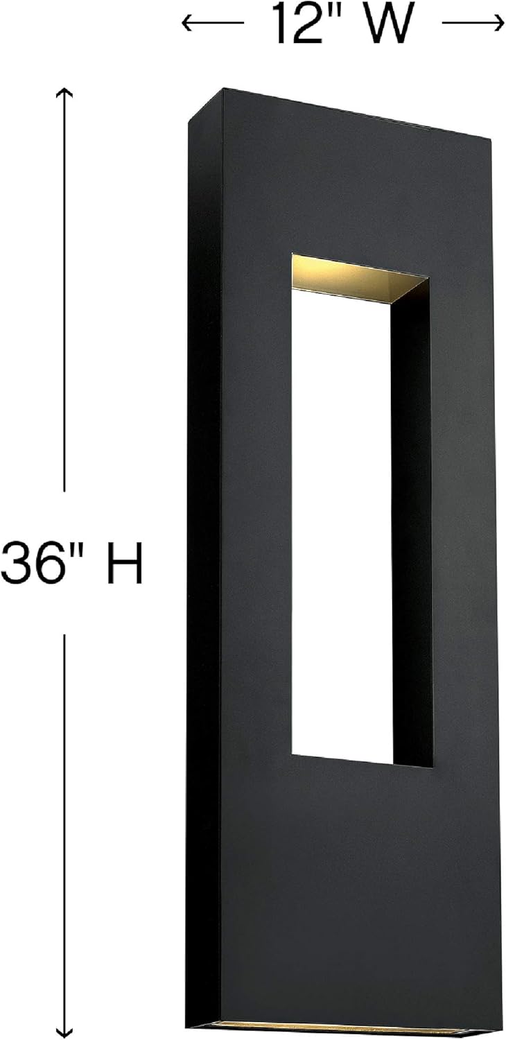 Hinkley Atlantis Wall Mount Outdoor Lantern - LED Bulbs Included