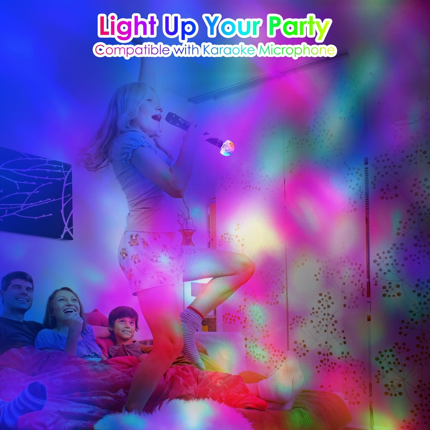 Orlabno USB Mini Disco Ball Light for Kids