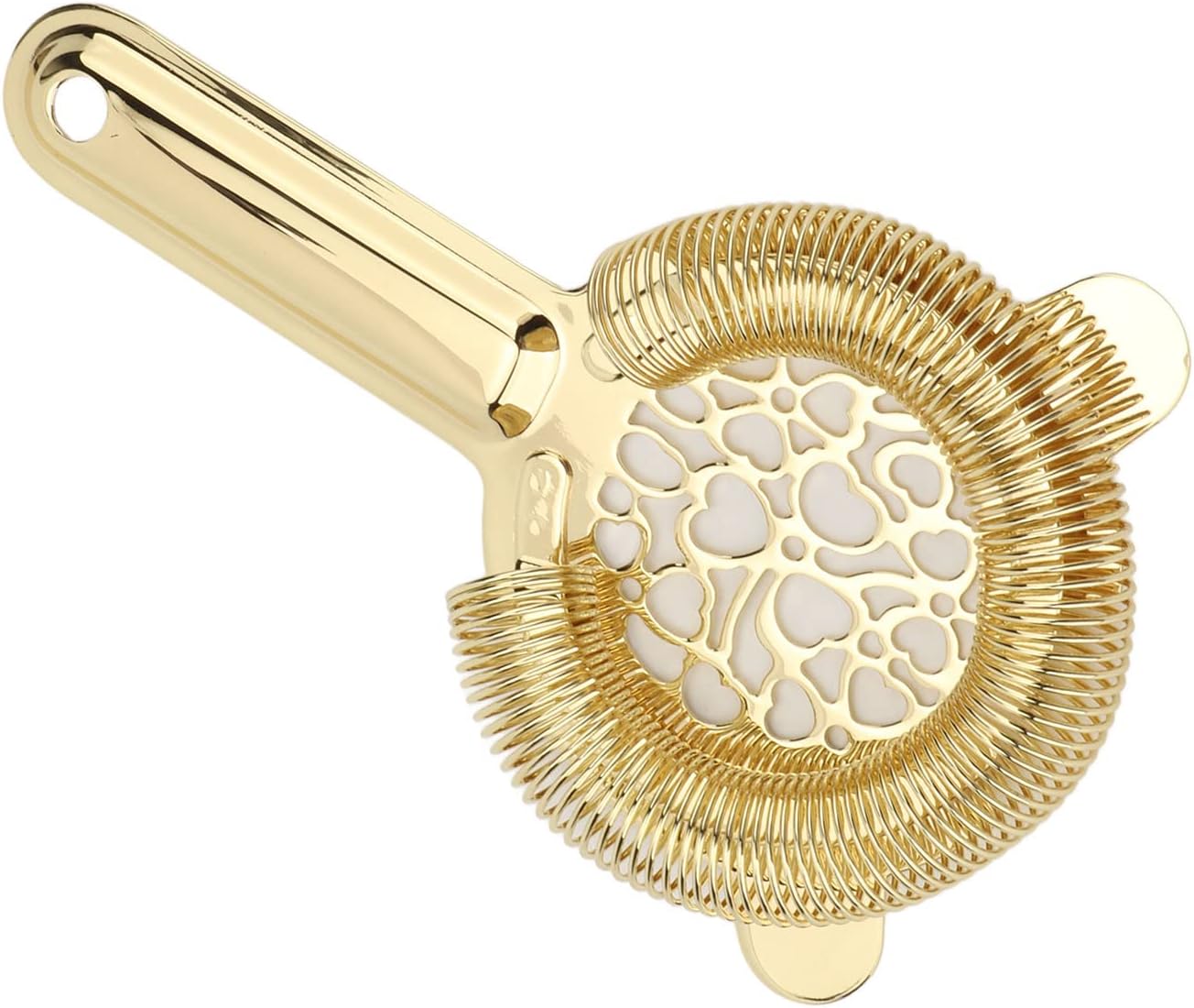 Cocktail Strainer Luxury Gold Stainless Steel for Bartending