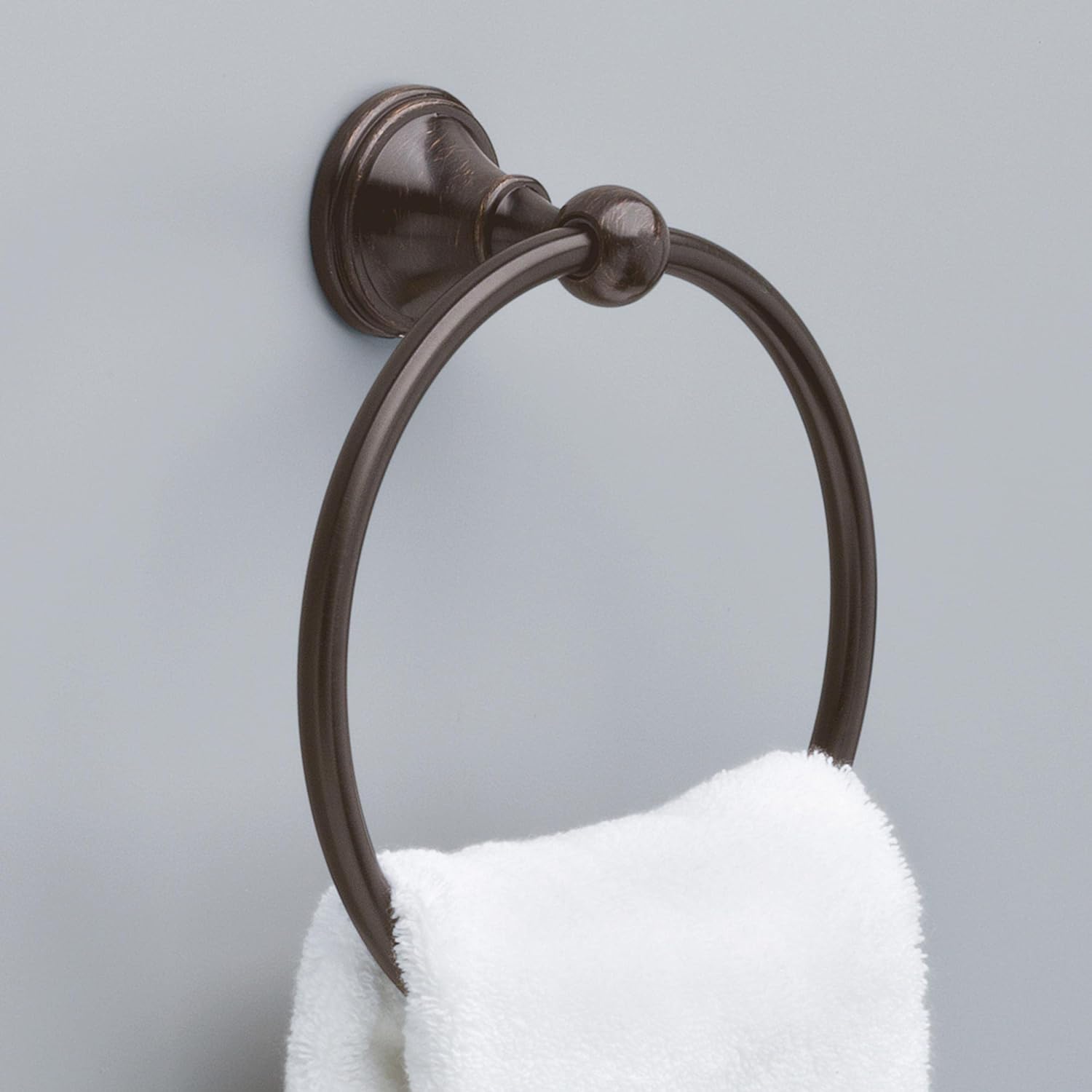 Delta Crestfield Venetian Bronze Towel Ring