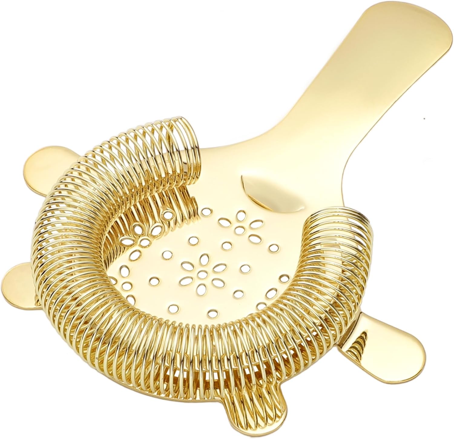 YUHWYI 4-Prong Cocktail Strainer with Star Design 1
