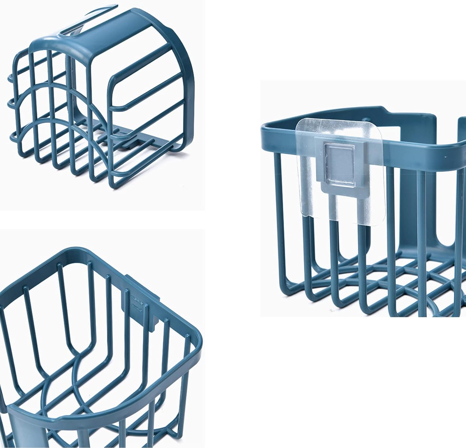 Wall Mounted Toilet Paper Holder with Smooth Output and Heavy Duty Design Blue