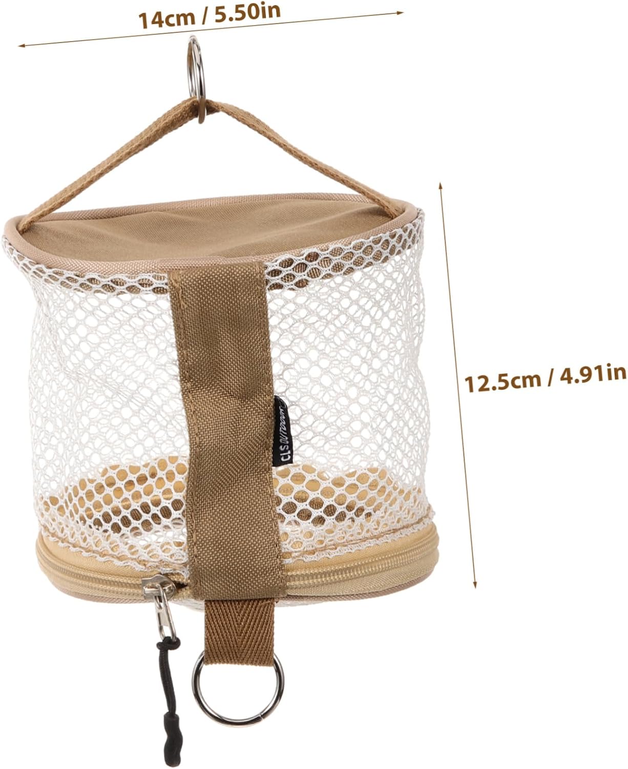 Zerodeko Portable Toilet Paper Holder for Travel and Camping