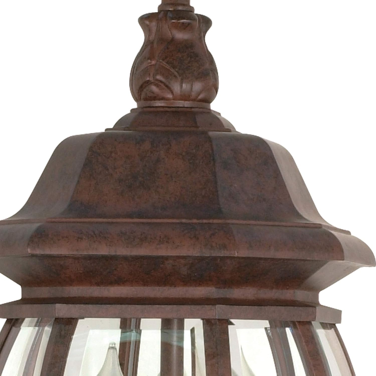 Nuvo 60895 Three Light Hanging Bronze Porch Lantern