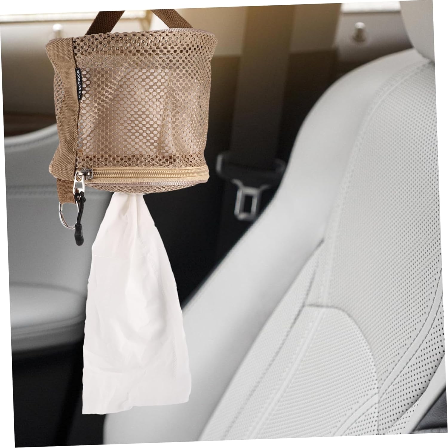 Totority Compact Folding Toilet Paper Holder for Camping and Travel