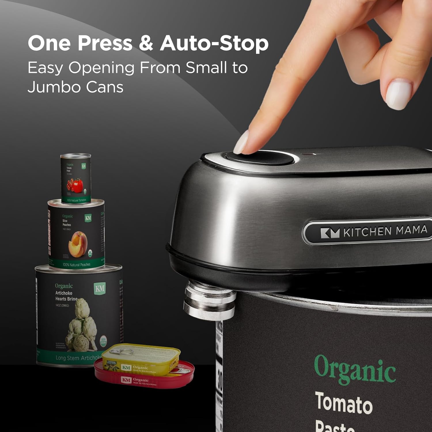 Kitchen Mama Orbit One Electric Can Opener 1