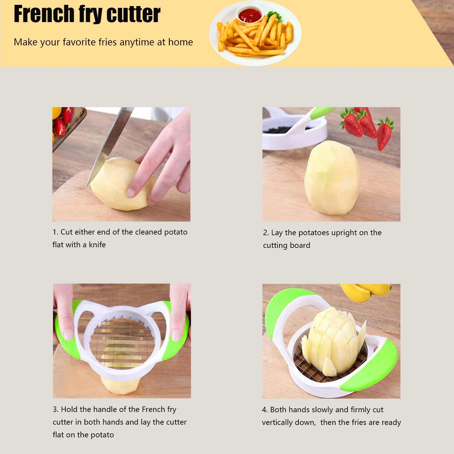 SOAZTAUM 3-Piece Crinkle Cutter Set with Brush