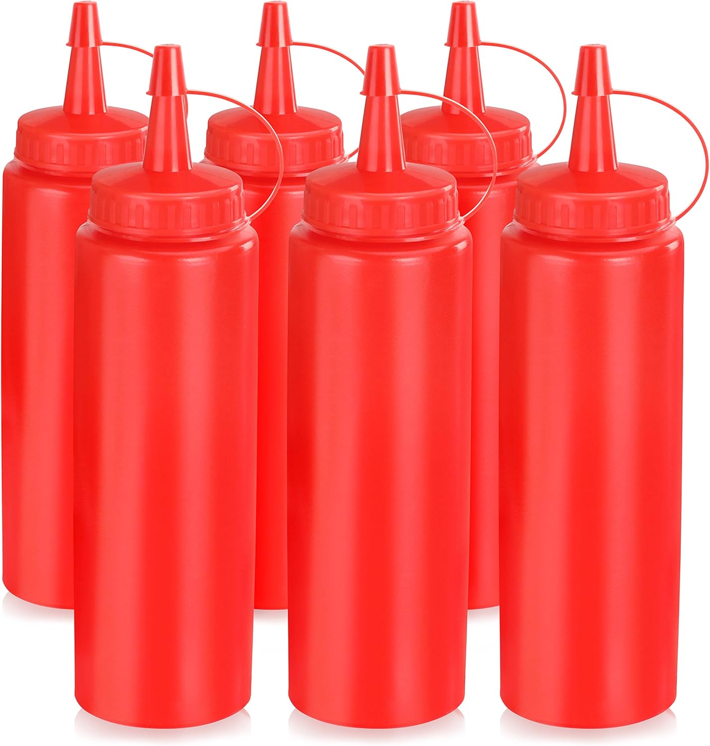 New Star Foodservice 26283 Squeeze Bottles Pack of 6