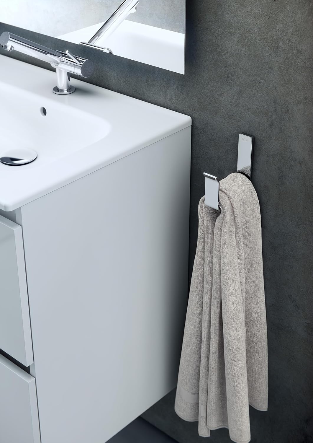 COSMIC Bath Towel Ring Chrome 2690171