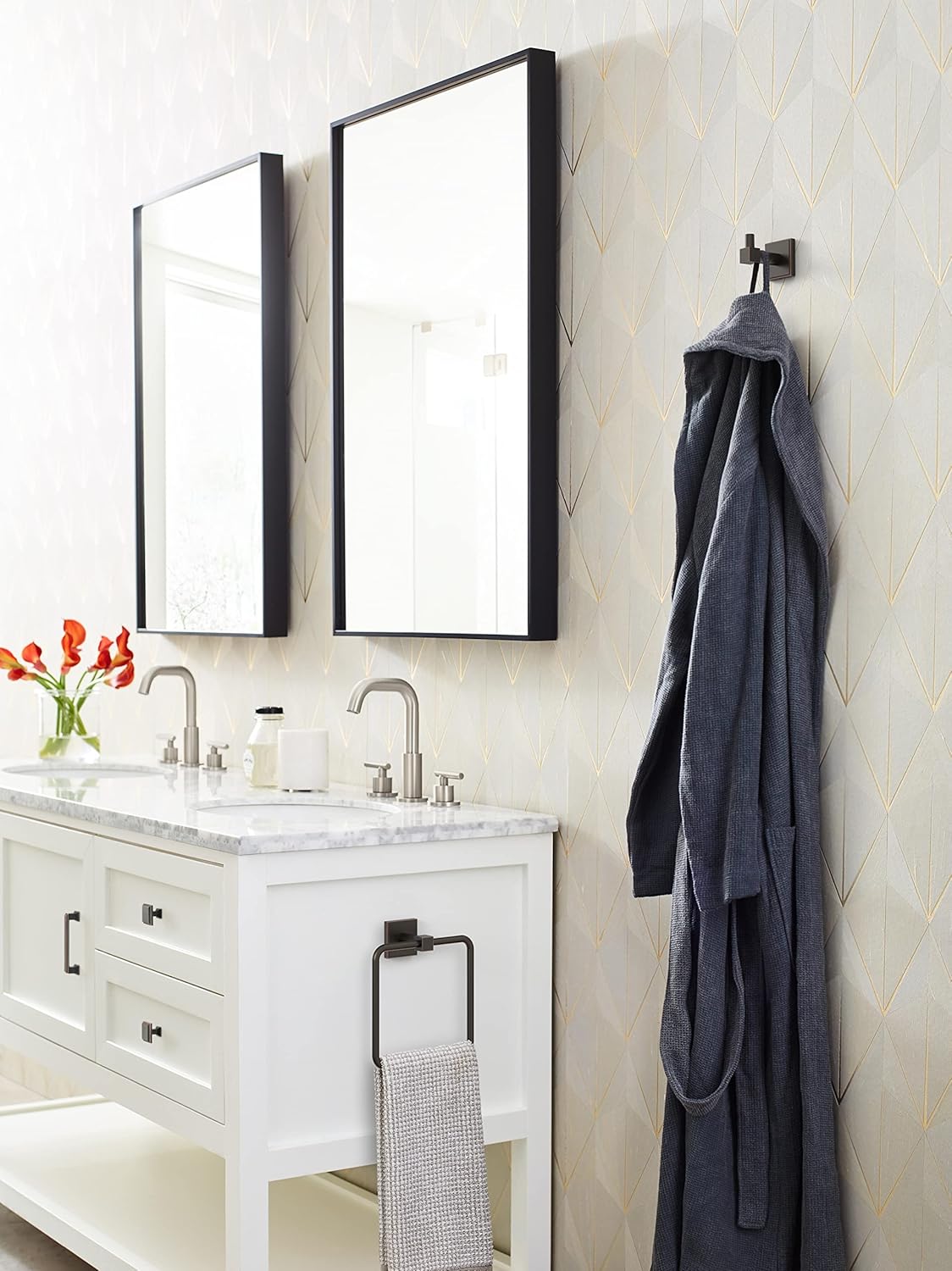 Amerock Oil Rubbed Bronze Towel Ring 7-116 in