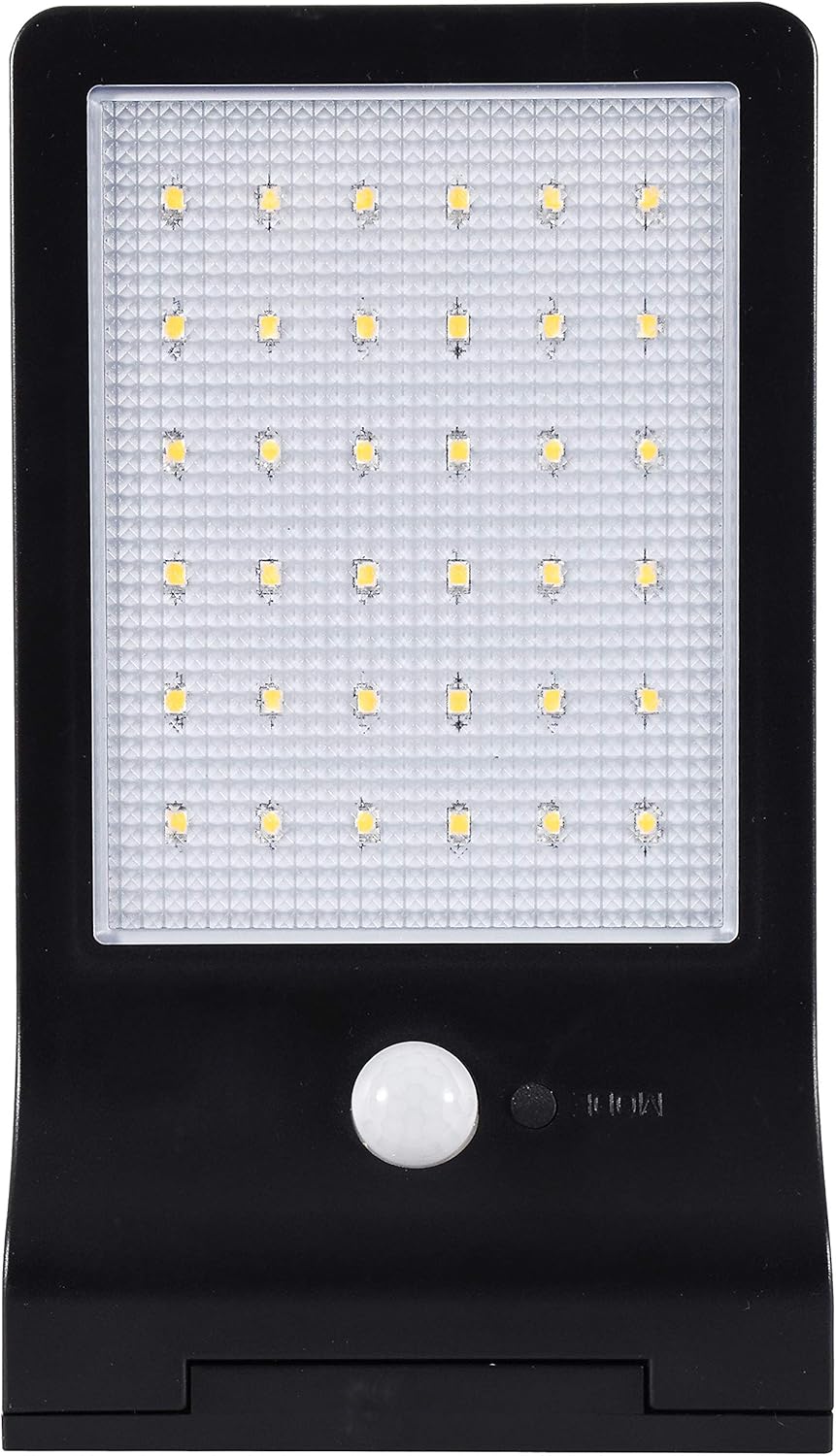 LEDVANCE Solar Flood Light with Daylight Sensor 5000K Black 1 Pack
