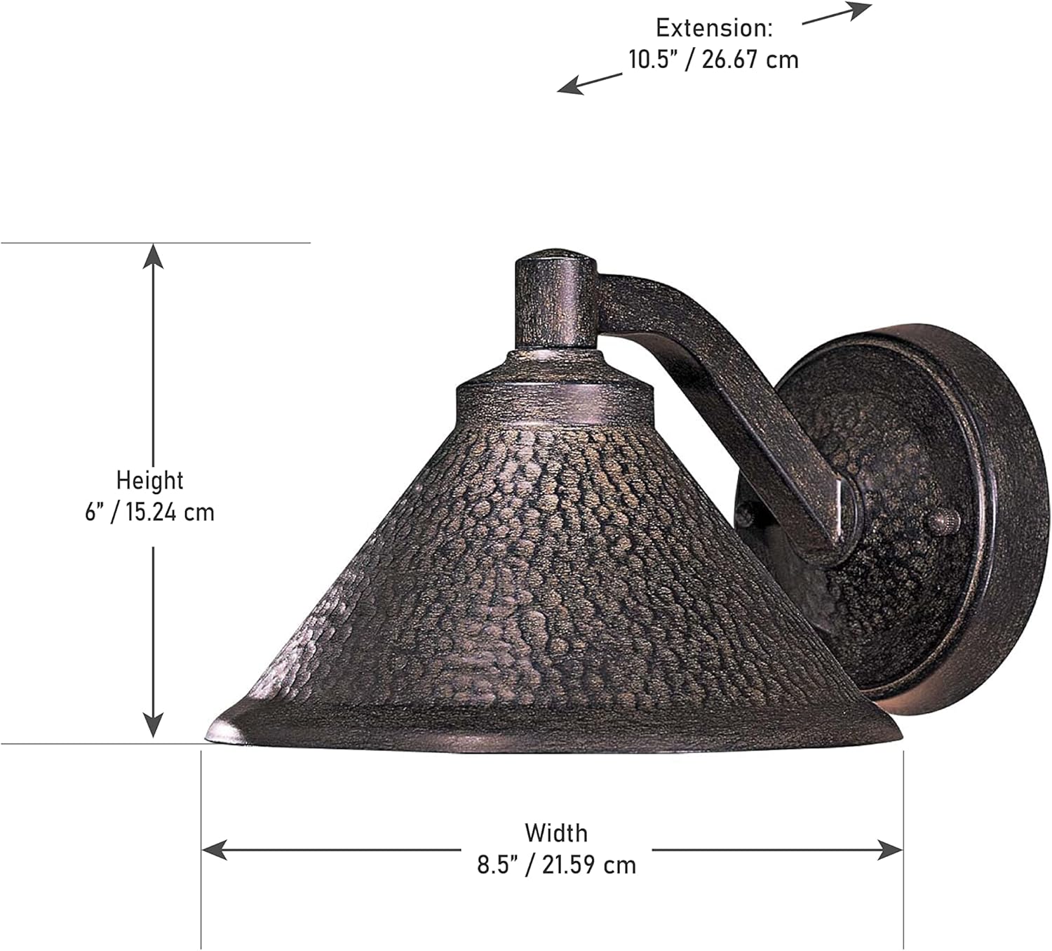 Minka Lavery Outdoor Wall Light 8101-A138 Bronze