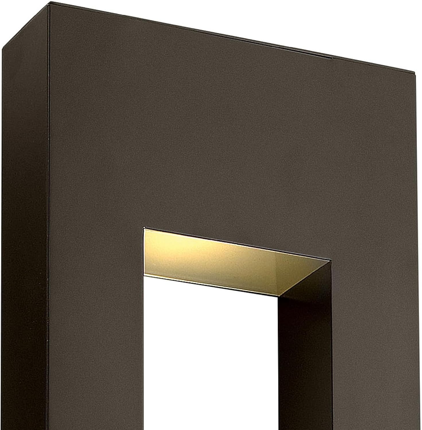 Hinkley Atlantis Extra Large Wall Mount Outdoor Lantern - Bronze Finish