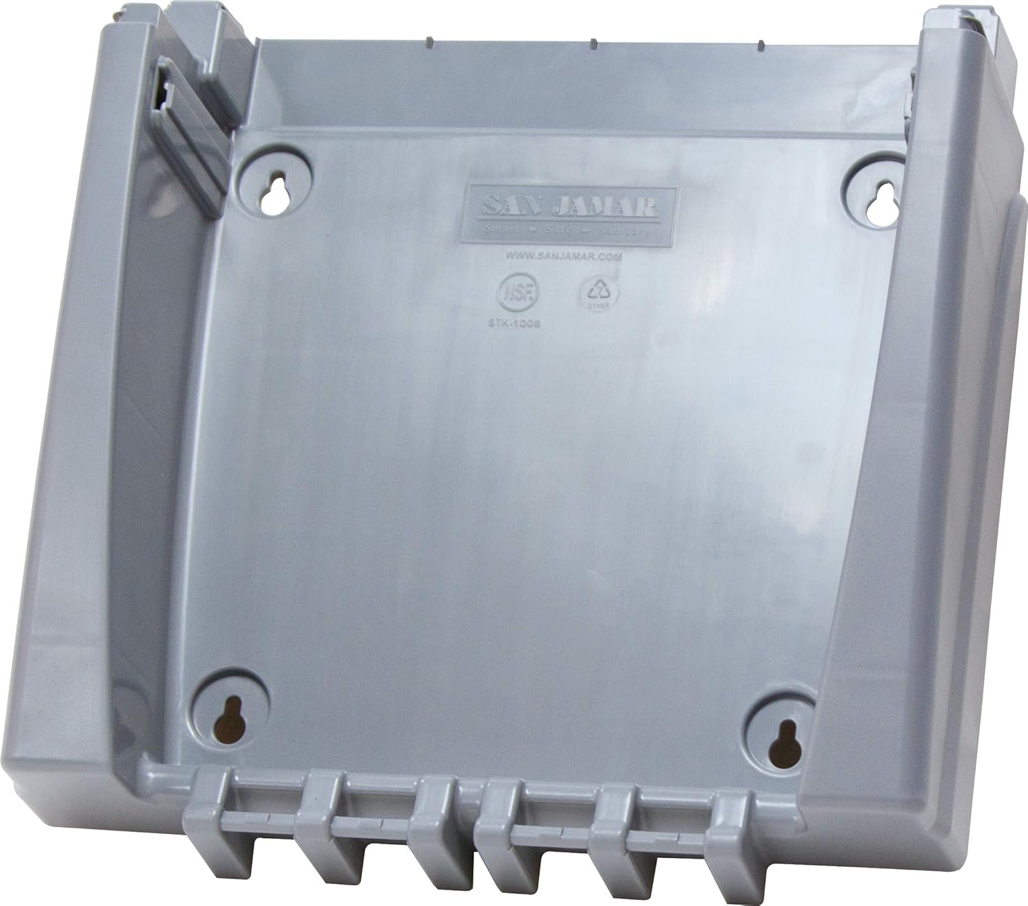 San Jamar Saf-T-Knife Station Gray 15x425 Inches