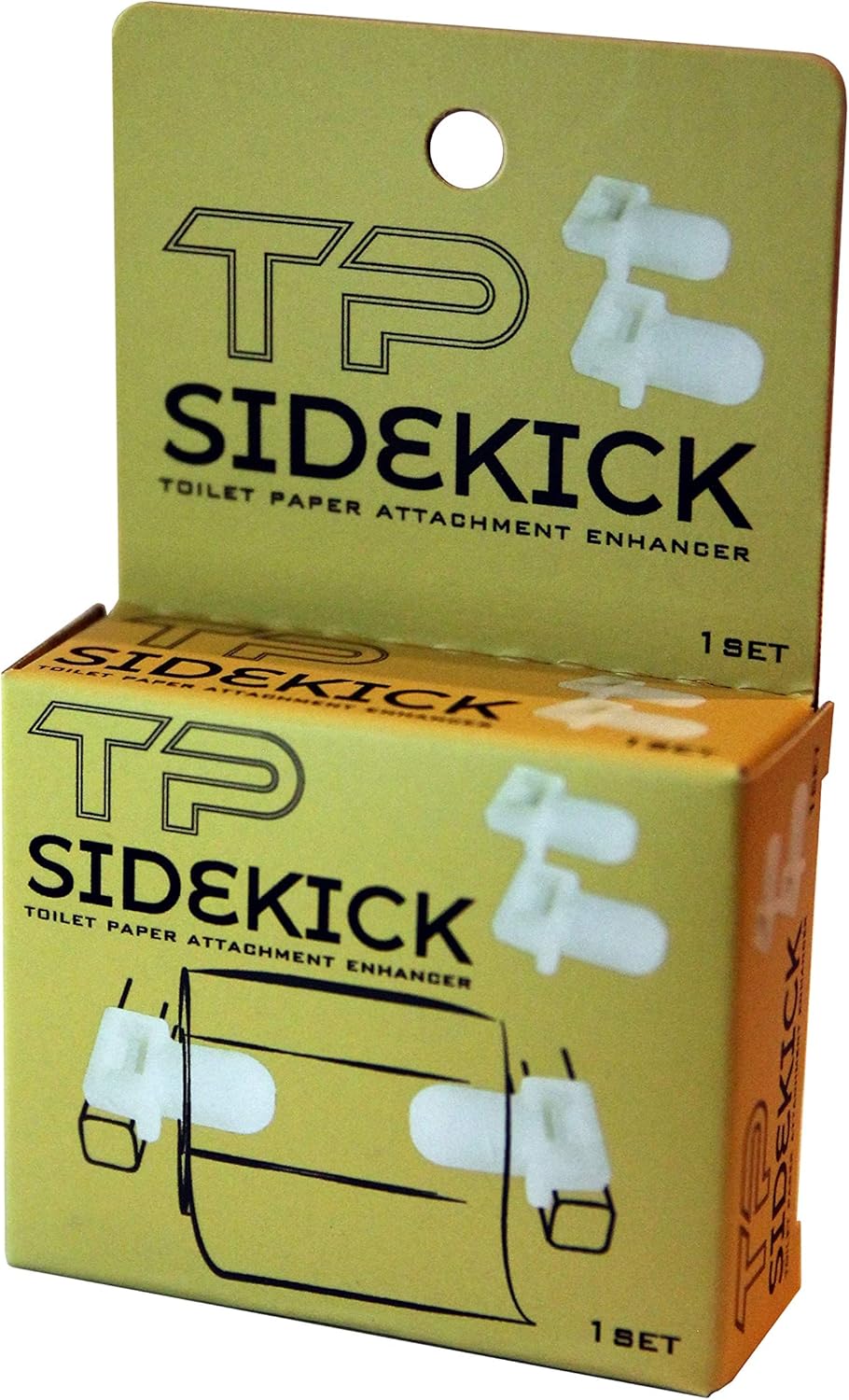 TP Sidekick Toilet Paper Holder Attachment Set 1