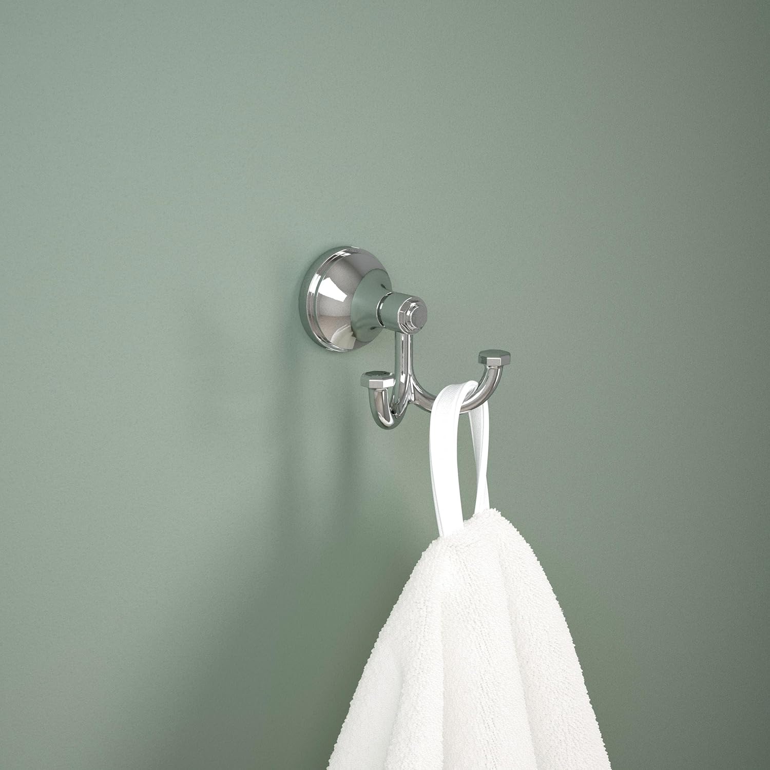 Franklin Brass Double Towel Hook - Polished Chrome