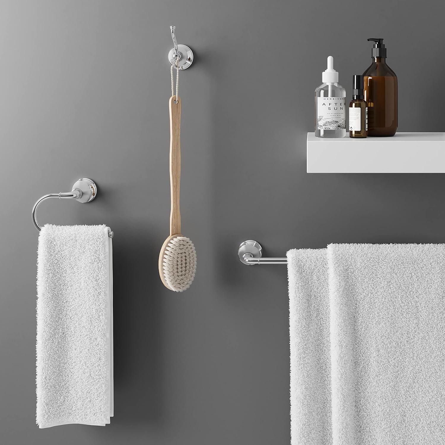 Pfister Visalia Towel Hook Polished Chrome Wall-Mounted