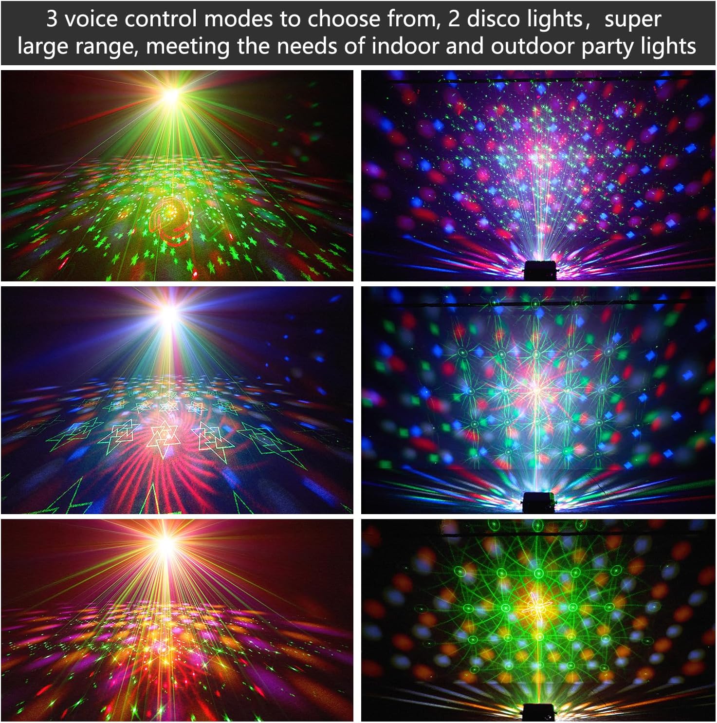 MEGABOON DJ Party Disco Ball Light