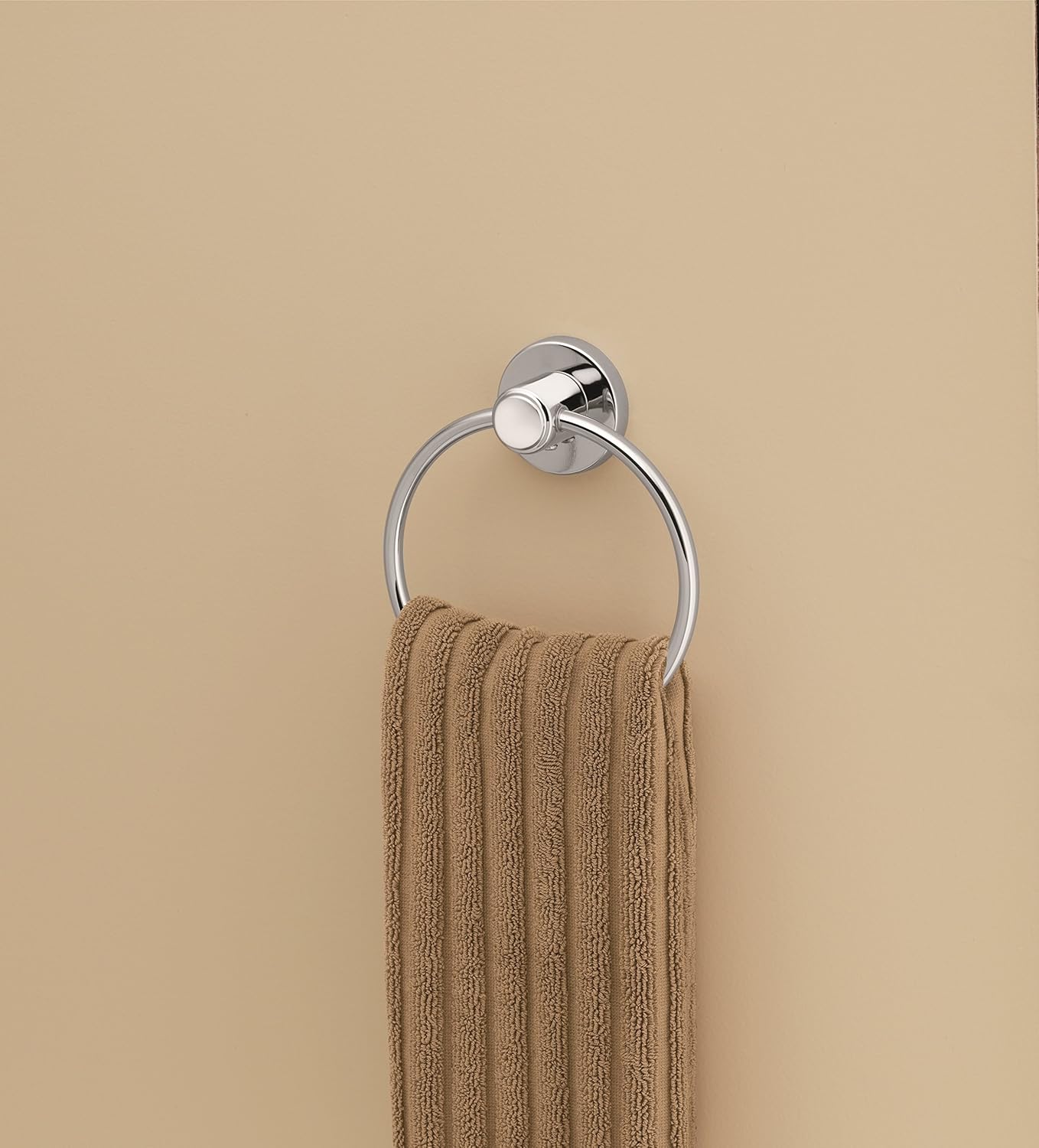 Franklin Brass 4016PC Tempra Towel Ring Polished Chrome 1