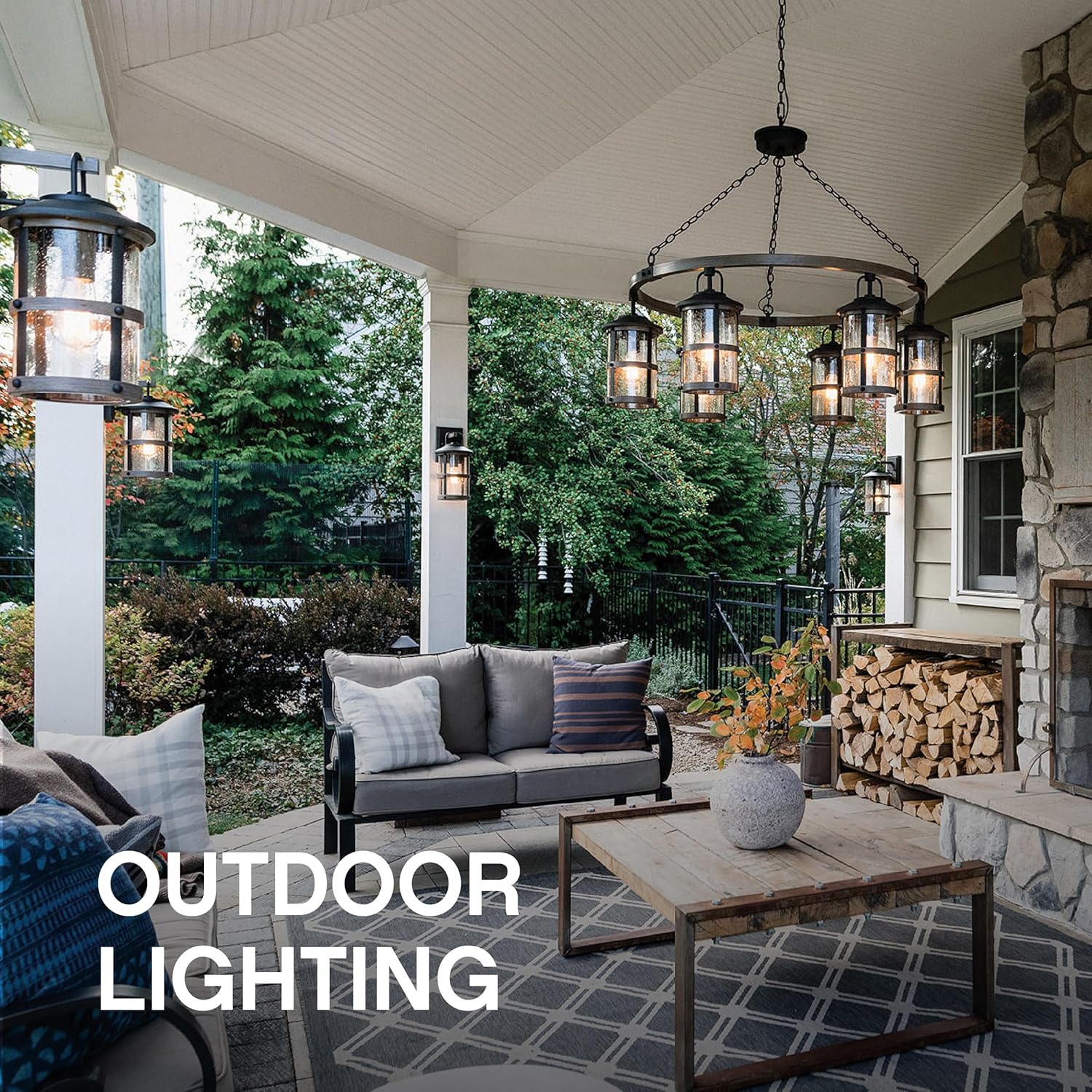 Hinkley Shelter Wall Mount Lantern - Buckeye Bronze