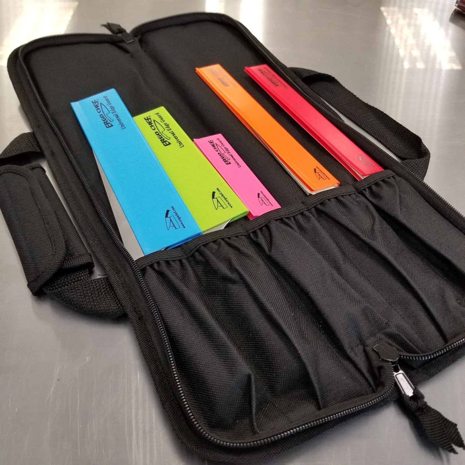 Ergo Chef 5 Pocket Knife Case Roll Bag Bi-Fold