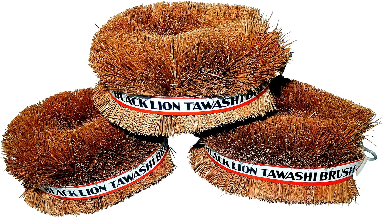 Kamenoko Set of 3 Tawashi Brushes for Cleaning