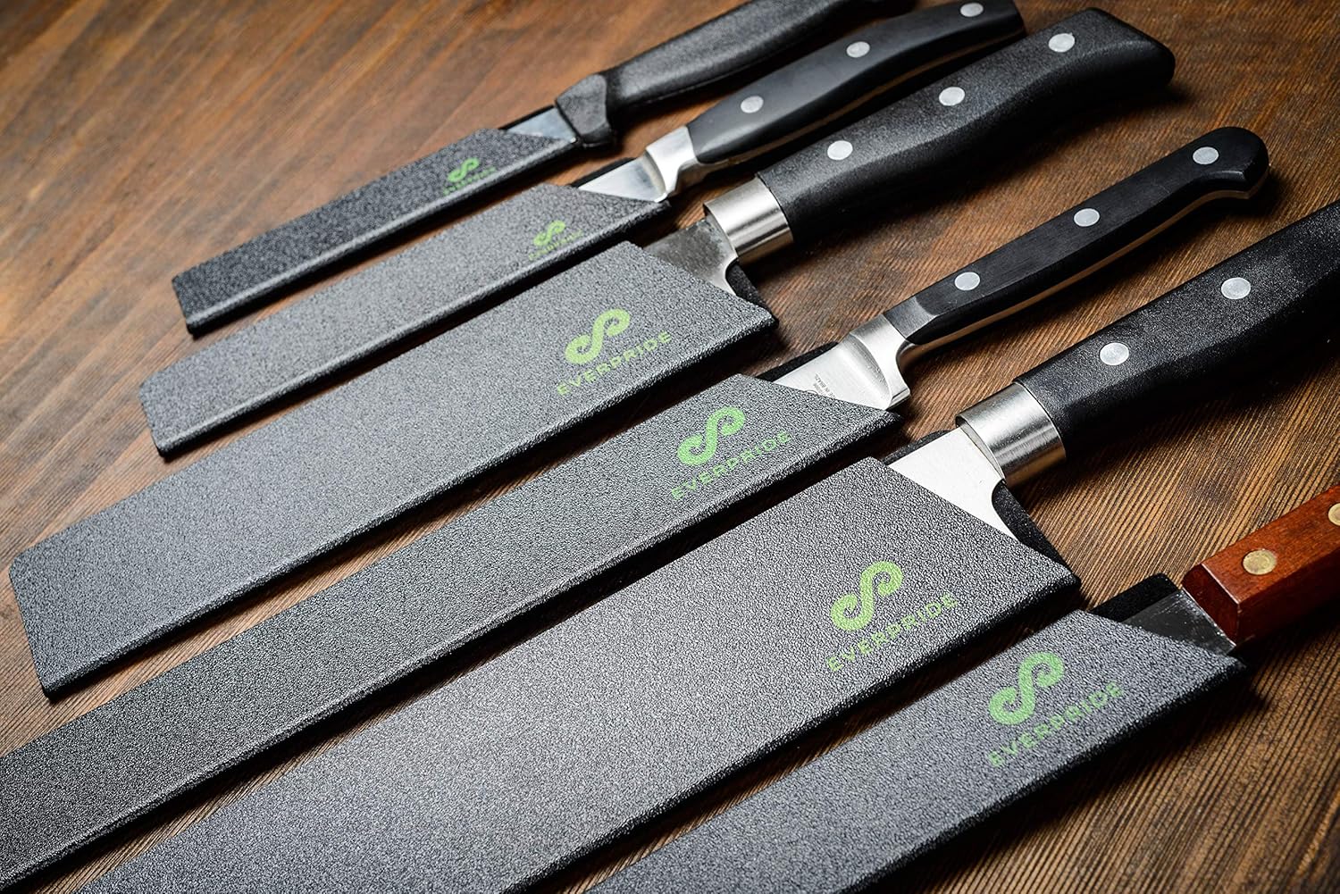 EVERPRIDE 6-Piece Chef Knife Sheath Set - Universal Durable Felt-Lined